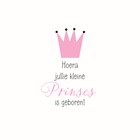 kroontje prinses geboren